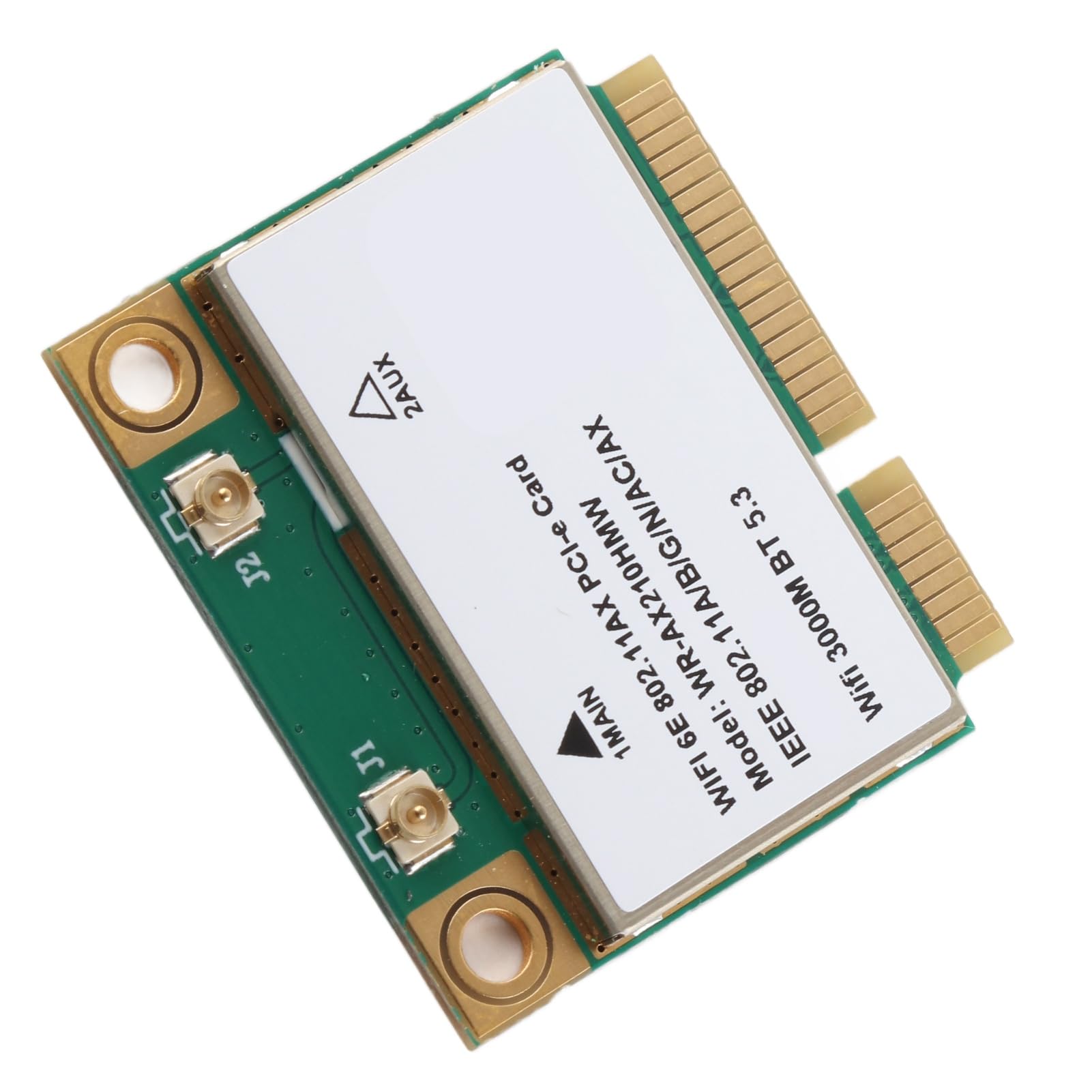 VBESTLIFE Scheda WiFi AX210HMW, Scheda di Rete Wireless PCB 6E 5G Tripla Banda Gigabit 6GHz, con Porta Mini PCIE, Scheda Wireless Leggera BT5.2, per WIN10 (64bit)