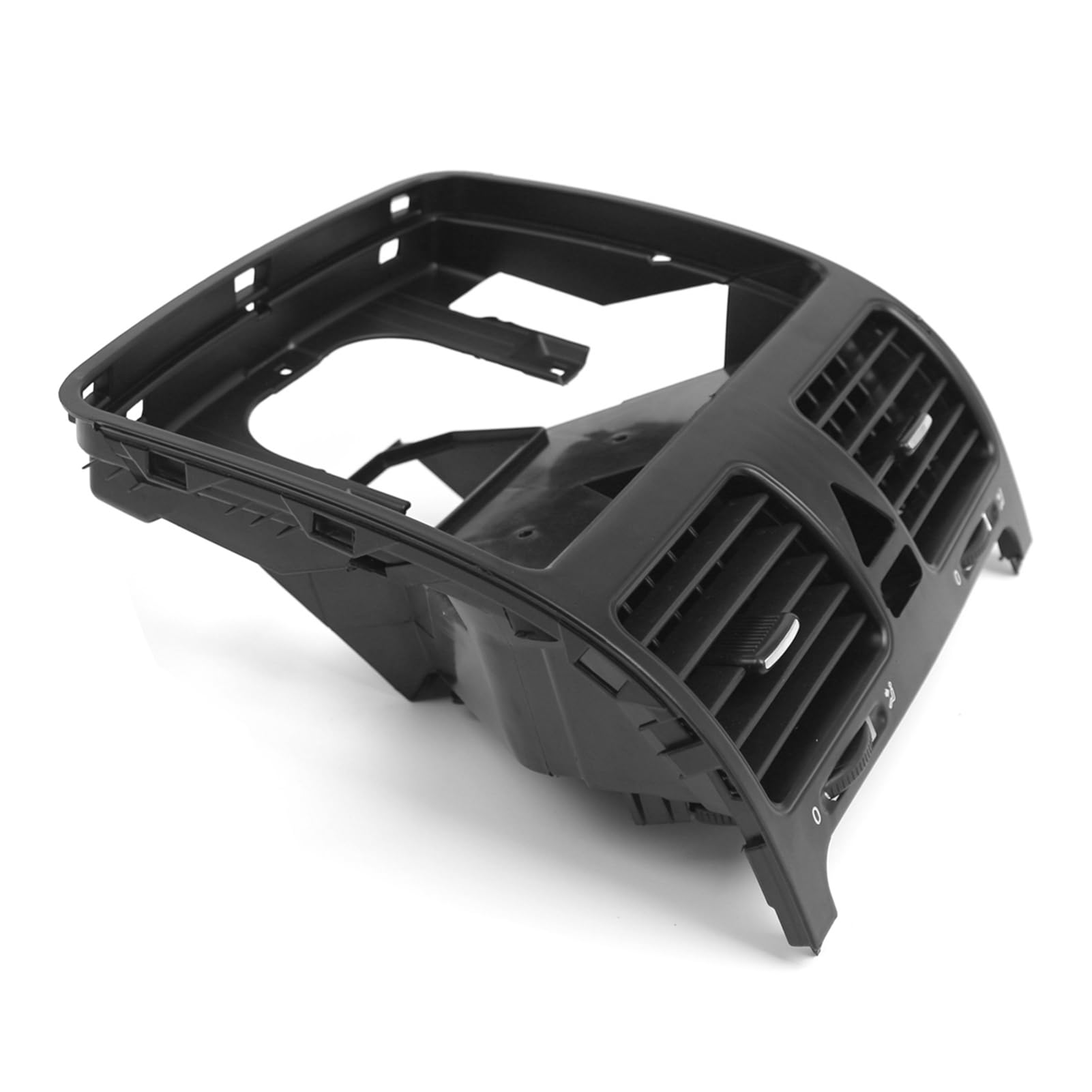 SIXRUN Bocchetta di Ventilazione Centrale del Cruscotto, Sostituzione per MK5 2004 2009 GTI MK5 2004 2009 2006 2011 RABBIT 2006 2009 con Flusso D'aria Migliorato OEM 1K0819743A