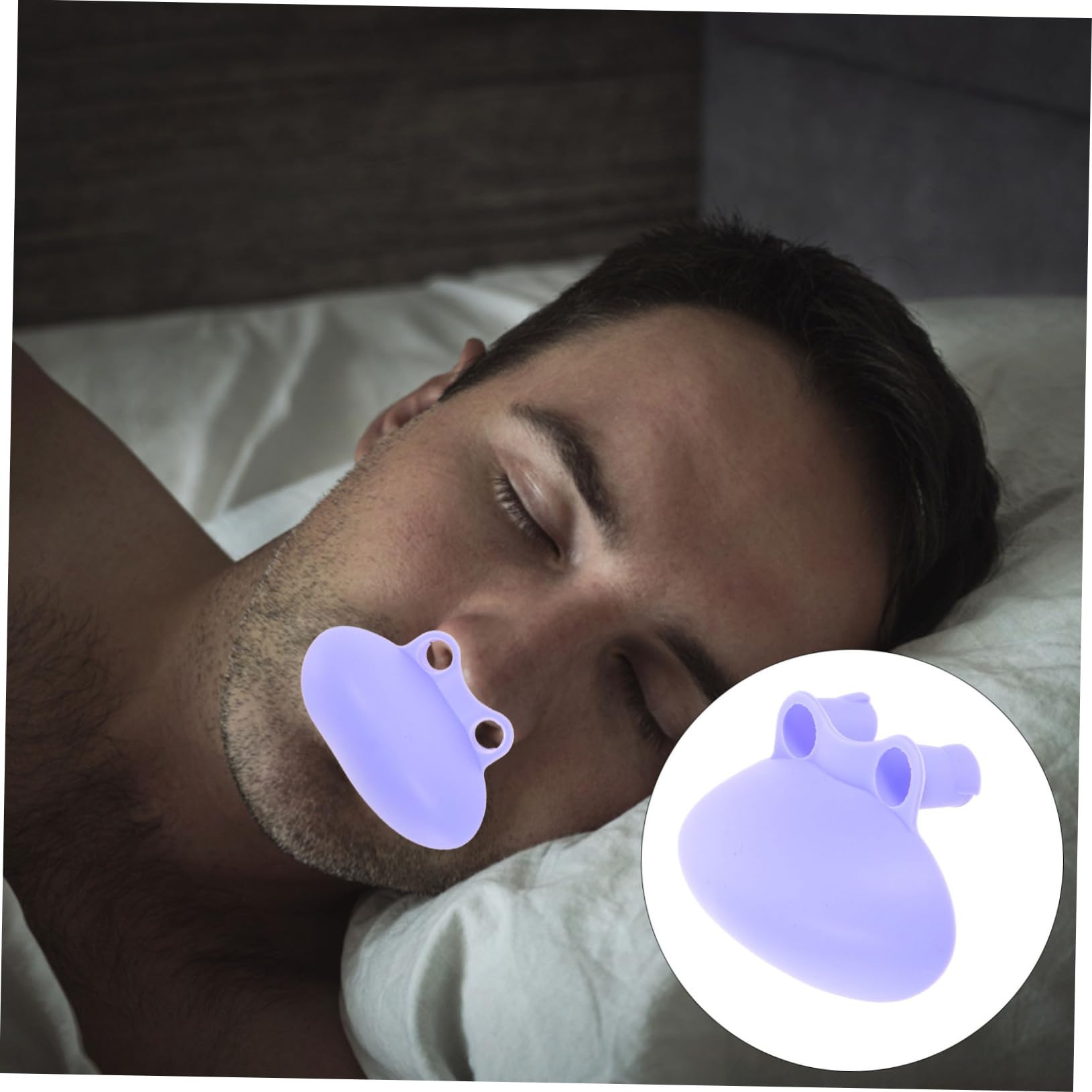 Healeved 5 Piezas tapón de ventilación nasal para dormir device nasal antironquidos solución de ronquidos dispositivo tapón de silicona