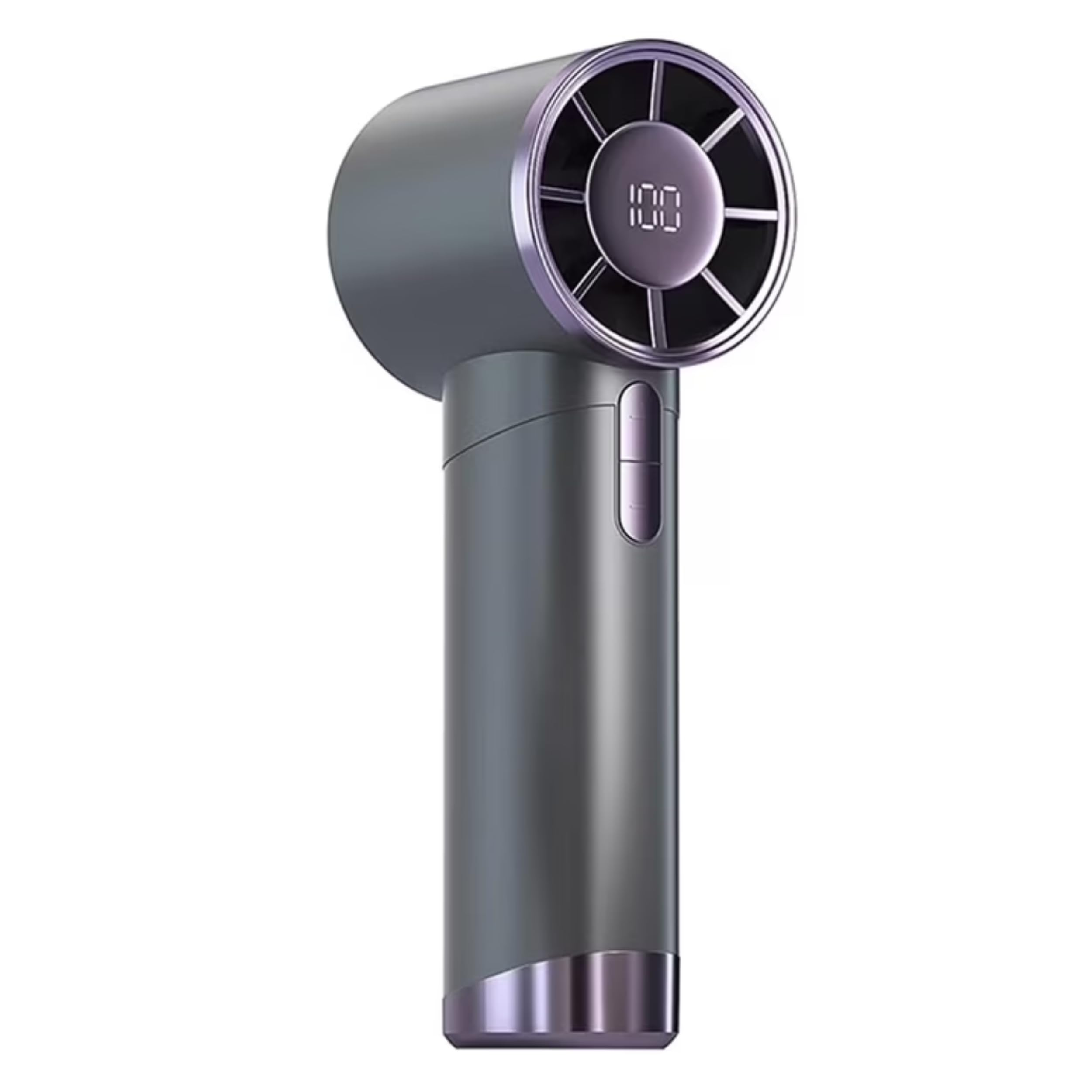 (1 Year Warranty) USB Rechargeable Portable Mini Handheld Fan with LED Digital Display, Turbo Airflow Cooling, Compact Lightweight Design for Travel, Office, Home, Outdoor Activities, Multicolor-picture-13