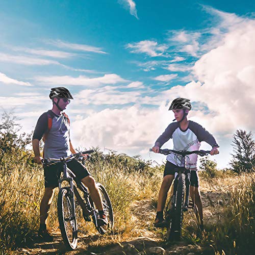 Bike Helmet with LED Light Detachable Visor, Shinmax Adult Bike Helmet Men Women Cycle Helmet Lightweight Adjustable Bicycle helmet for Mountain Road Bike Helmet 57-62CM - Image 5