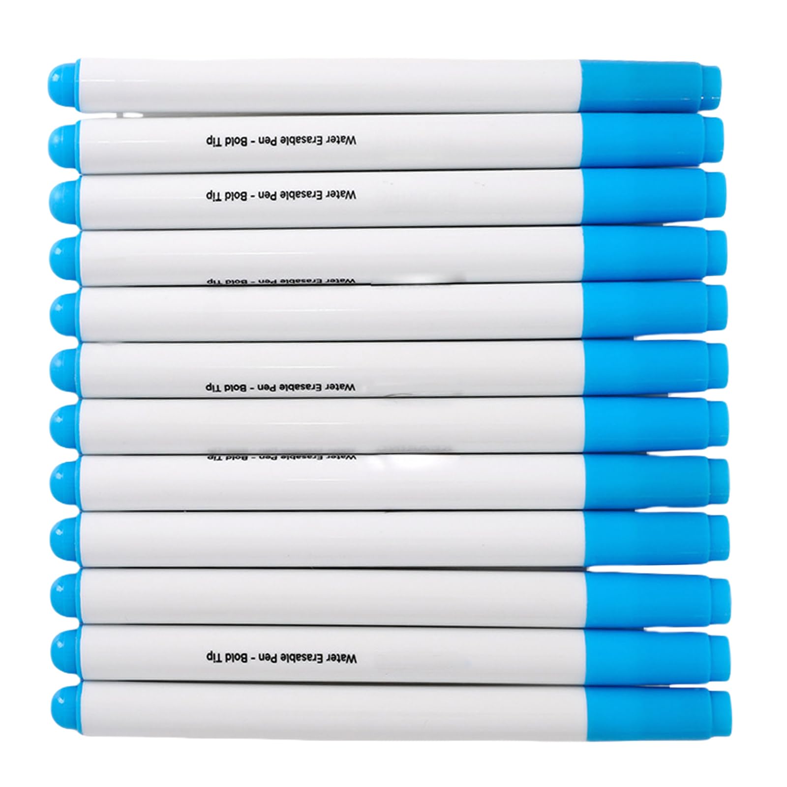 Nucelit 12 Pcs Fabric Markers Pens Water Soluble Pen Erasable Marking Pen Sewing Fabric Markers Temporary Marking