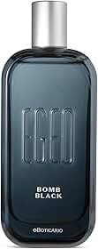 Colônia/Perfume Egeo Bomb Black 90ml - O Boticario
