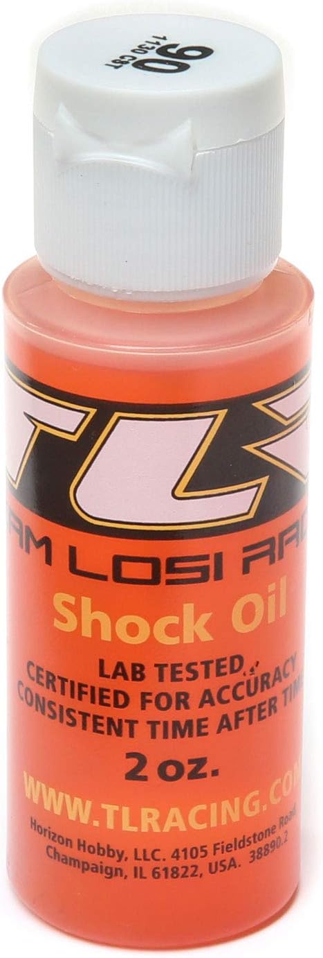 TEAM LOSI RACING Silicone Shock Oil 90WT 1130CST 2OZ TLR74017 Electric Car/Truck Option Parts