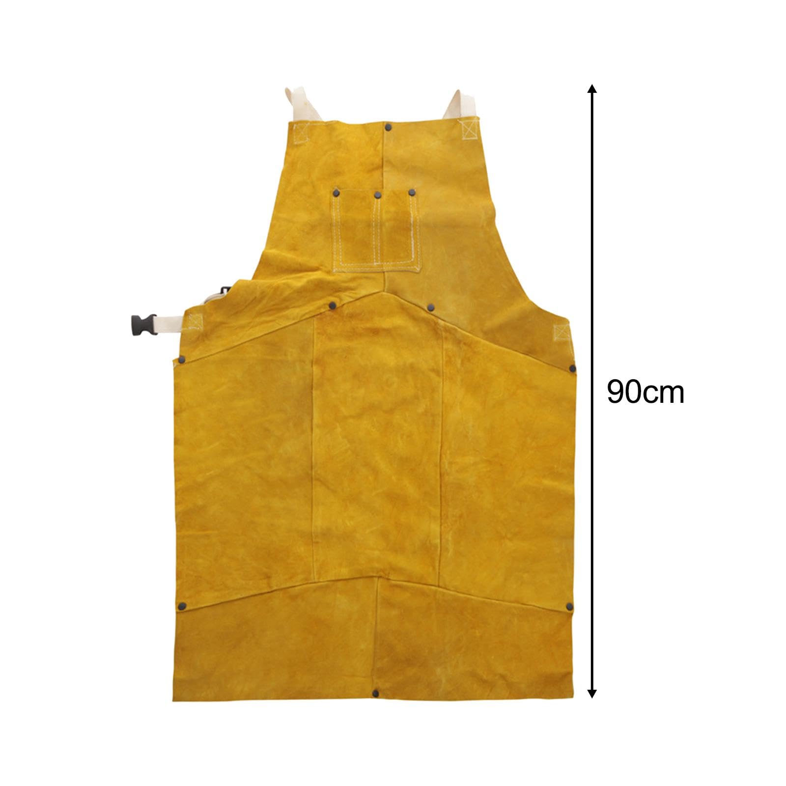 Tablier En Cuir Ignifuge Pour Soudure Et Travail Du Métal