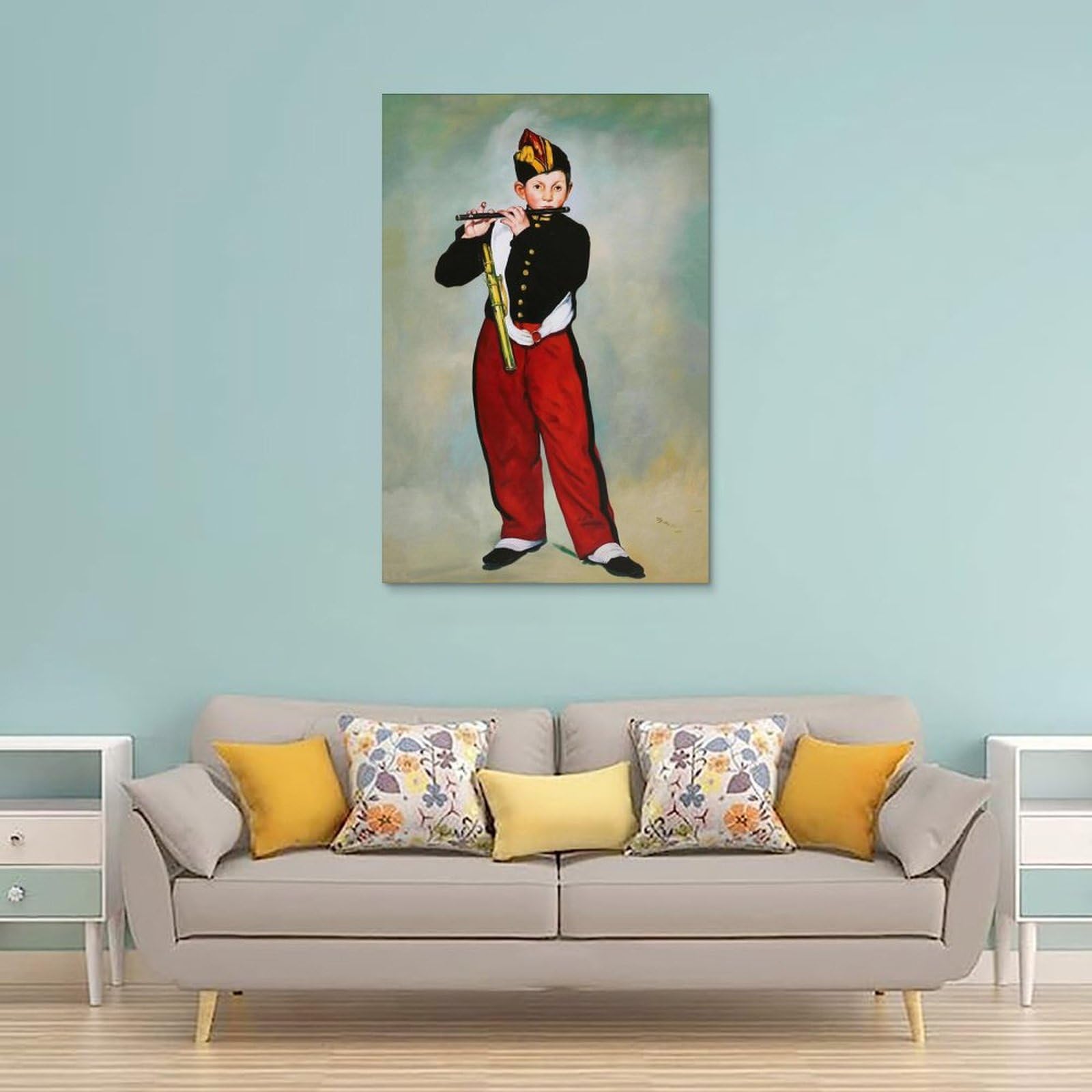 Amazon.co.jp: エドゥアール・マネEdouard Manet絵画作品（笛を吹く