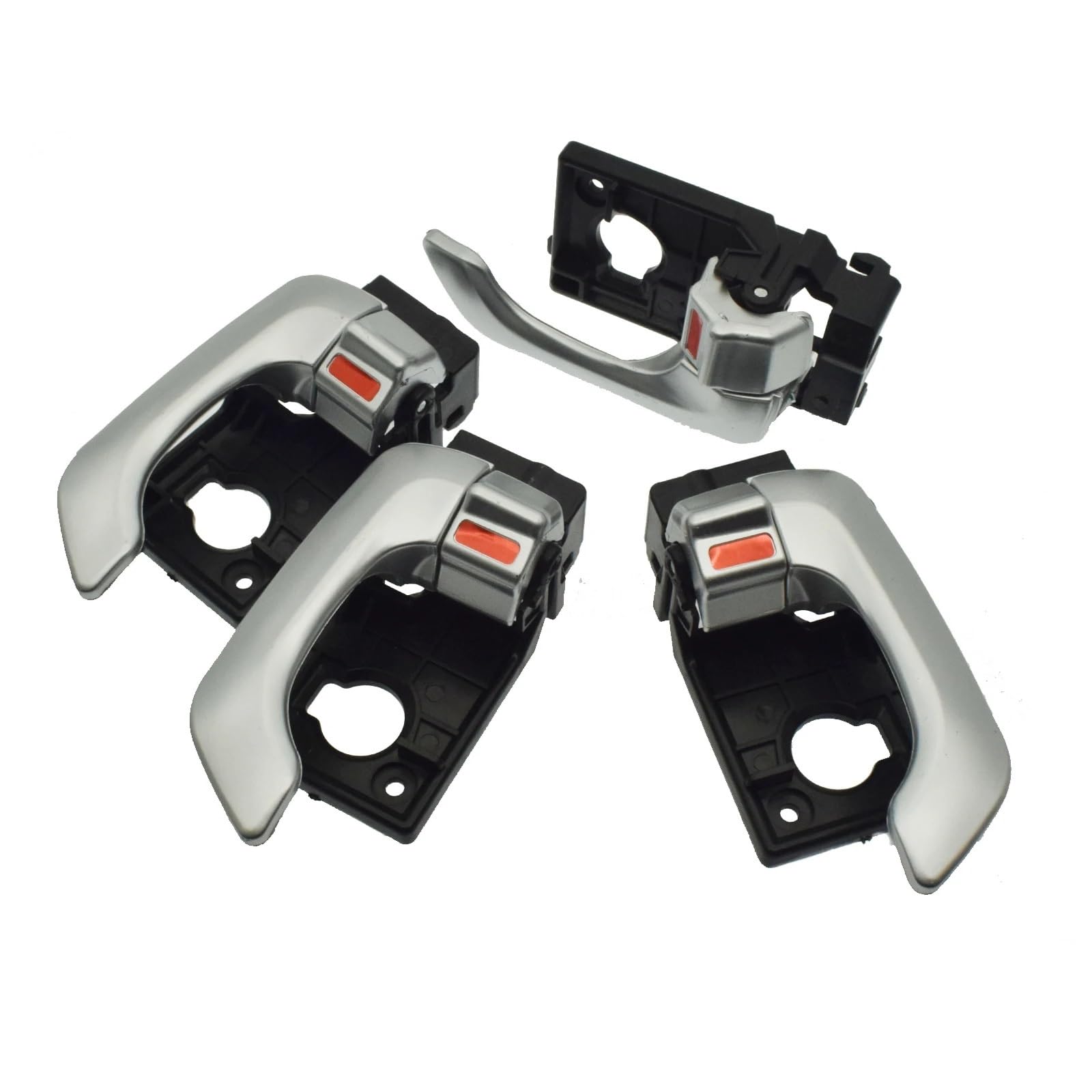 Fvbfcdx Silver Inside Door Handle Compatible With Kia For Optima 2.4L 2.7L 2006 2007 2008 2009 2010 Car Inner Accessories Door Handle Automobille Inner Door Handle 826202G000k2(Silver)