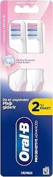 Oral-B Pro-Sensitive Advanced Hassas Diş Fırçası, 2 Adet