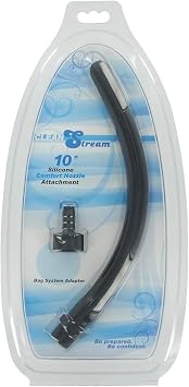 CleanStream 2-Quart Enema Kit with Silicone Comfort Tip High-Capacity Latex Douche Bag with 5-Foot Hose Complete Enema Kit for Home or Shower Use