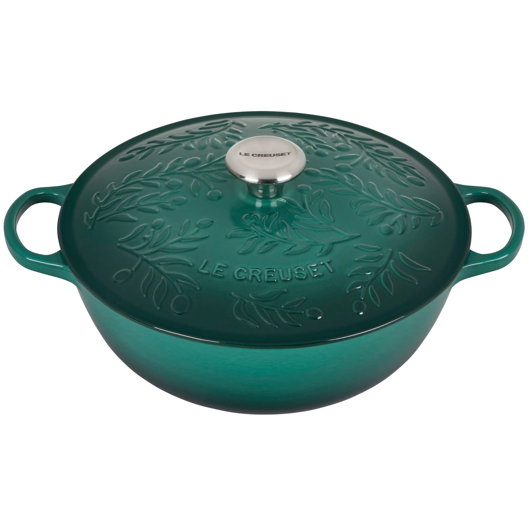 Amazon.co.jp: Le Creuset オリーブブランチコレクション エナメル鋳鉄