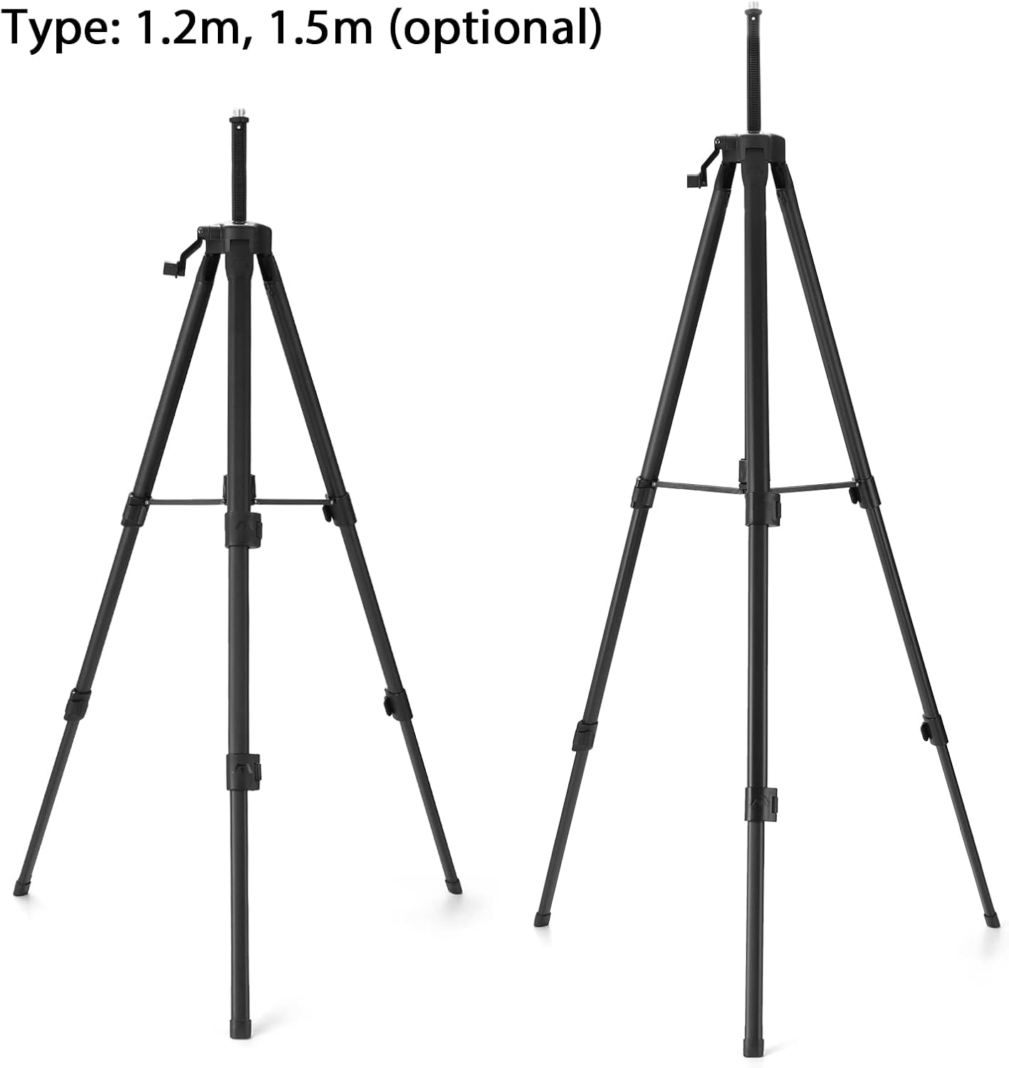 1.5M Level Tod Adjustable Height Aluminium Alloy Extension Bar Tod Bracket Leveling Hine Telescoping Pole with Bubble-Level