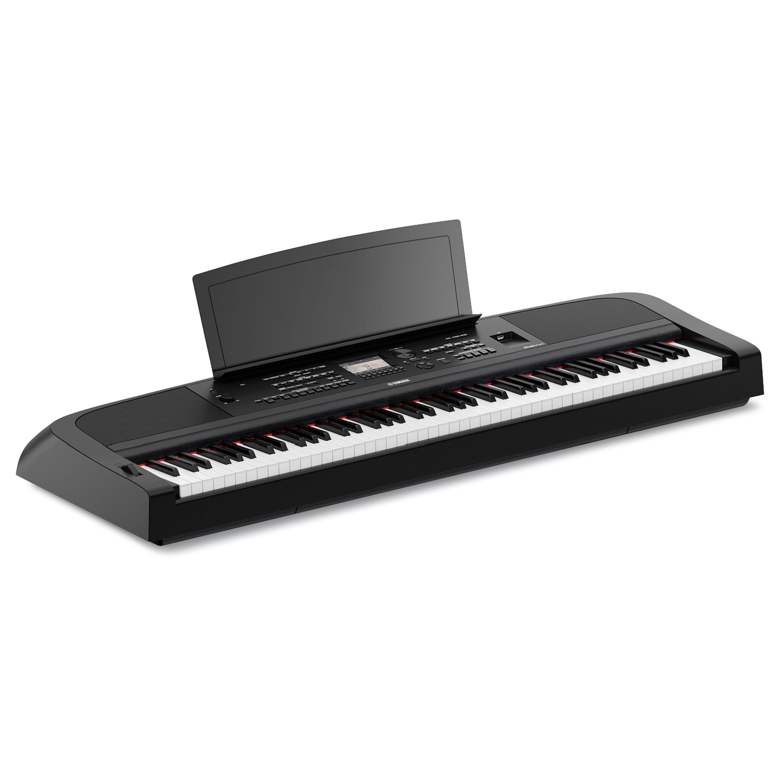 Yamaha DGX-670B, 88-Key Weighted Digital Piano with Sustain Foot Switch and Music Rest, Black - Furniture Stand Sold Separately