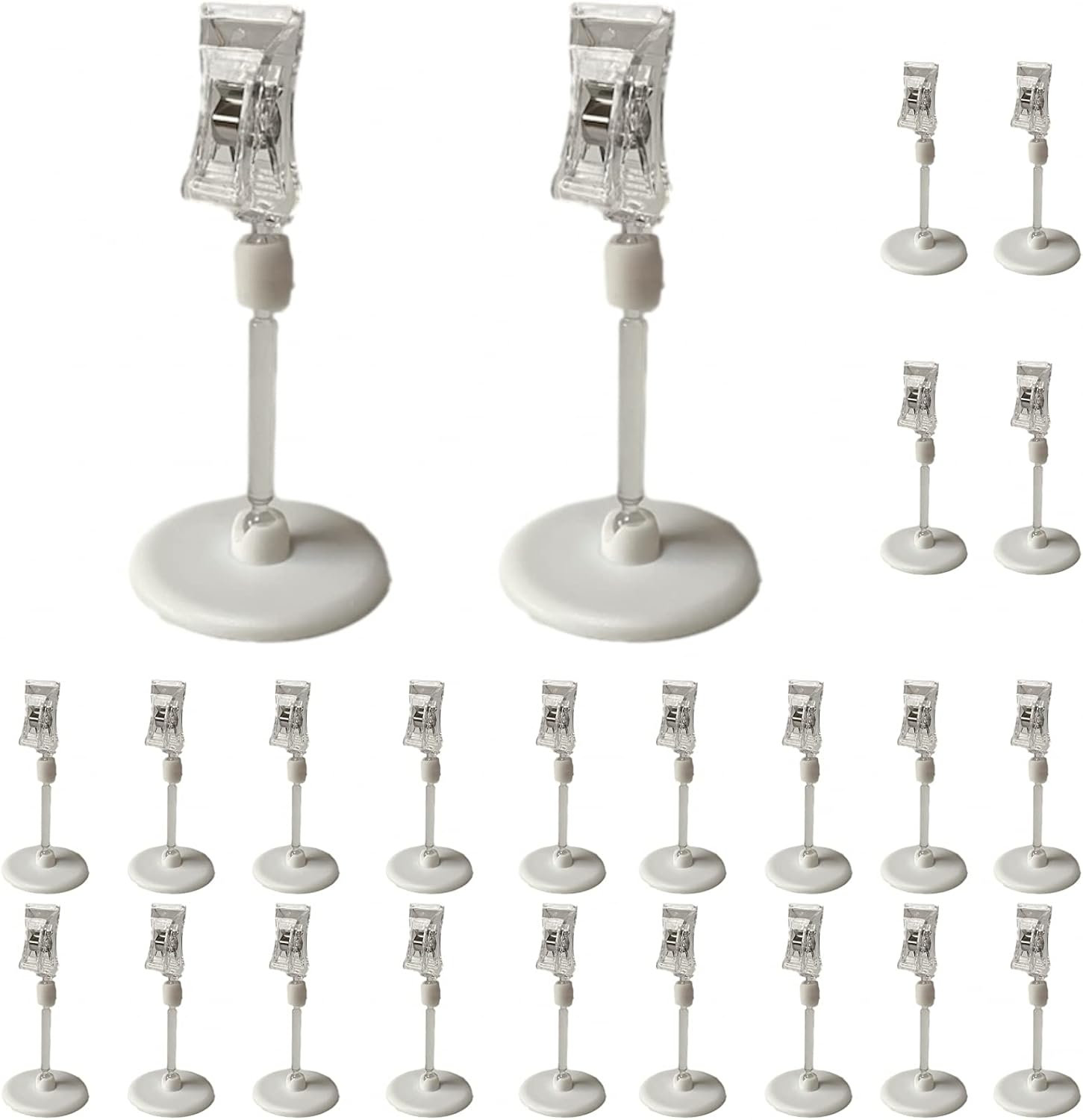 Amazon Sweet Plus クリップホルダー ポップクリップ ペーパースタンド 吸盤 貼付け POP 広告 値札 ディスプレイ