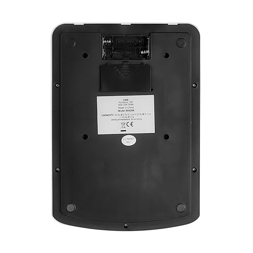 Vista 17 de CDN ProAccurate - Báscula digital de cocina, 11 libras, color negro