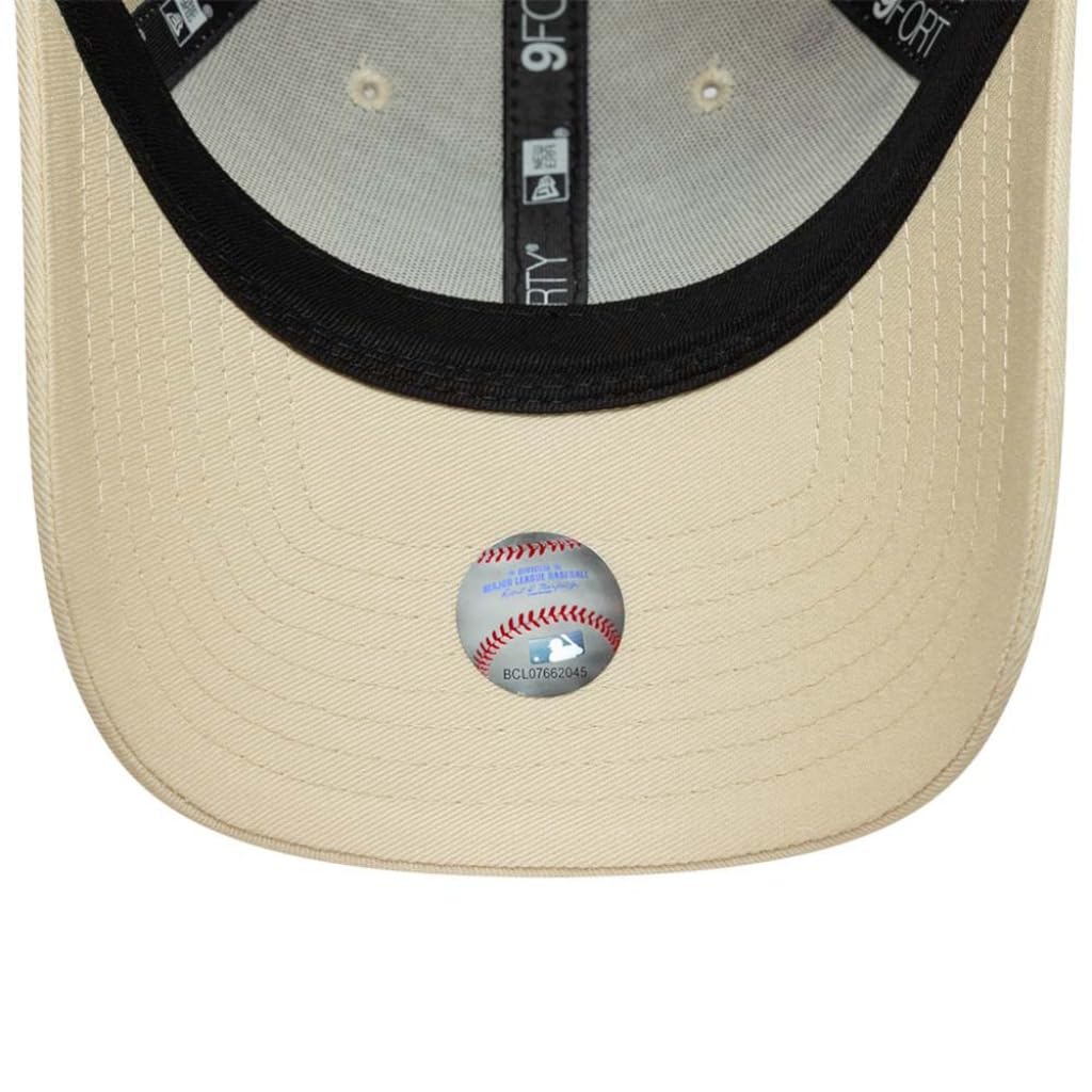 New Era 9Forty WMNS Floral Yankees CapEra damska - damska czapka baseballowa metalowa klamra, z daszkiem, całoroczna, wiosna, lato, jesień, zima, Jasny beż, Rozmiar uniwersalny