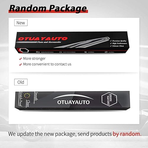 Vista 42 de Repuesto para Honda Odyssey 2005-2010, juego de limpiaparabrisas trasero - OTUAYAUTO Factory OEM Replacement 76720SHJA01 Brazo y cuchilla
