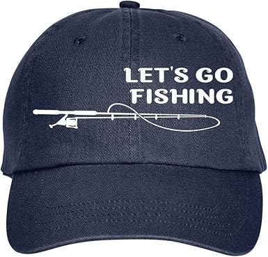 Let's GO Fishing Fish Fishing Hat 
