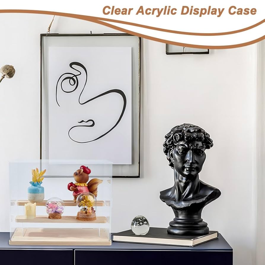 NABE様用 ２台 アクリルケース♪ Amazon.co.jp: NBEADS 2段クリアディスプレイケース アクリル
