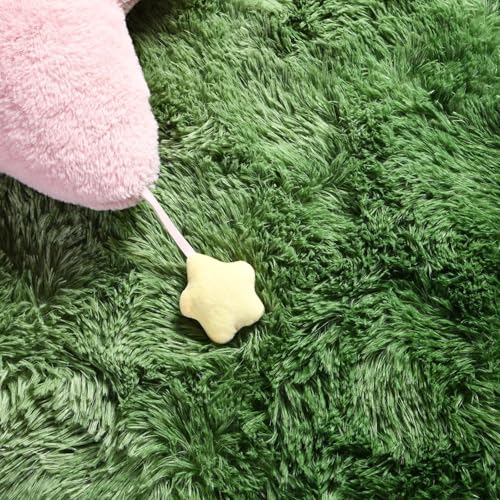Tapis de salon moderne ne perd pas ses poils pour sol glissant