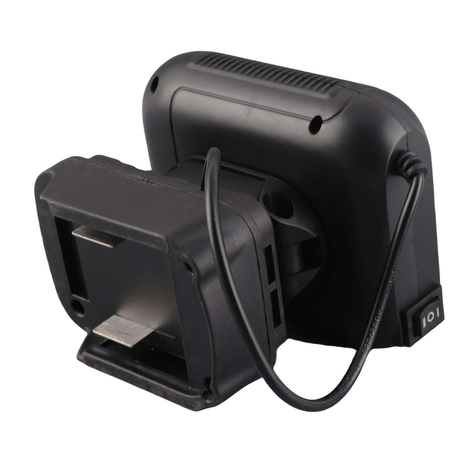 Sanpyl Battery Powered Heater Portable Space Heater for BL1830 BL1850 BL1840 BL1815 BL1820 BL1860B 90 Degree Flip 2