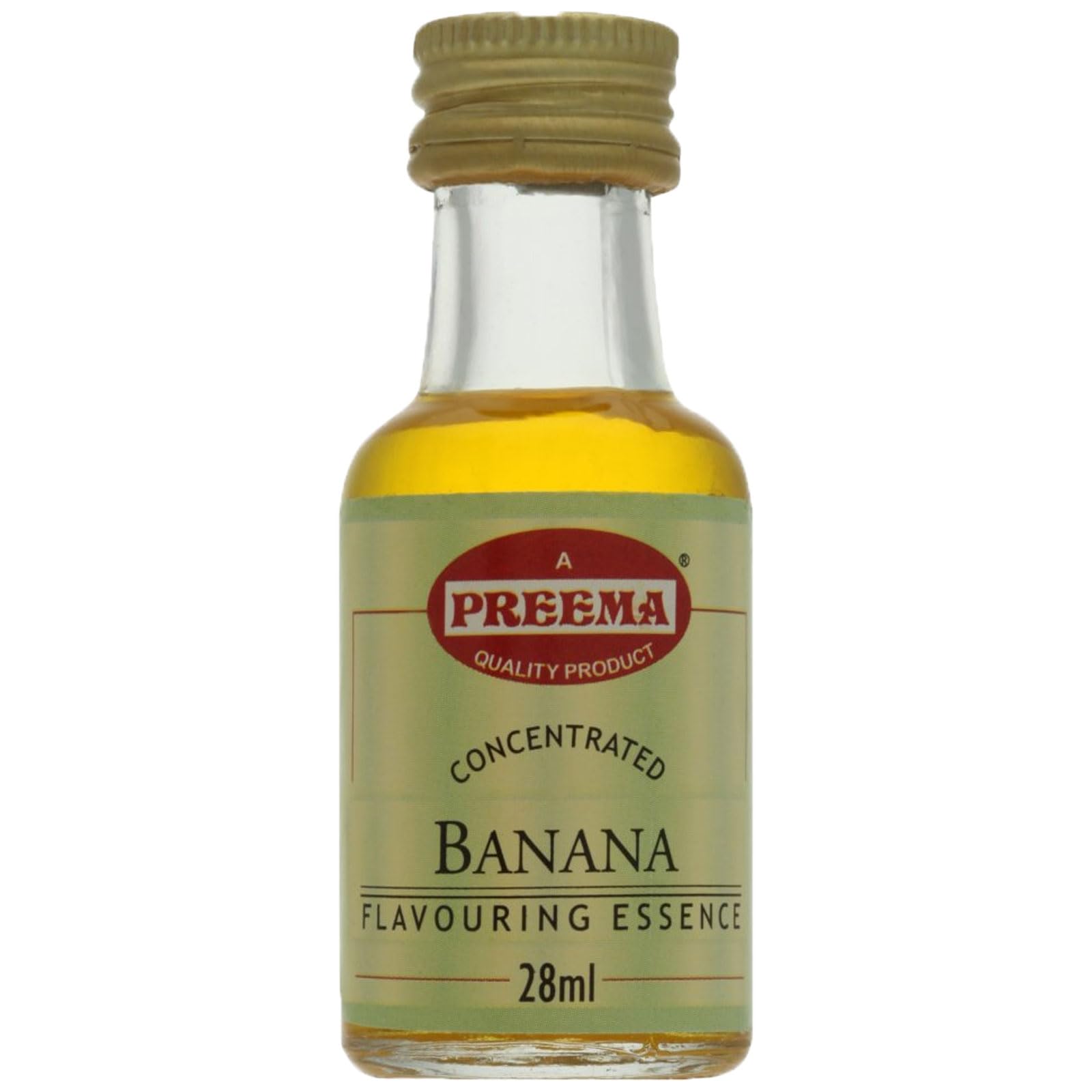 Flavouring Essence 28ml Bottle Halal Different Flavours Essance For Baking Cooking Drinks HerbsnSpiceit (28ml, Banana)
