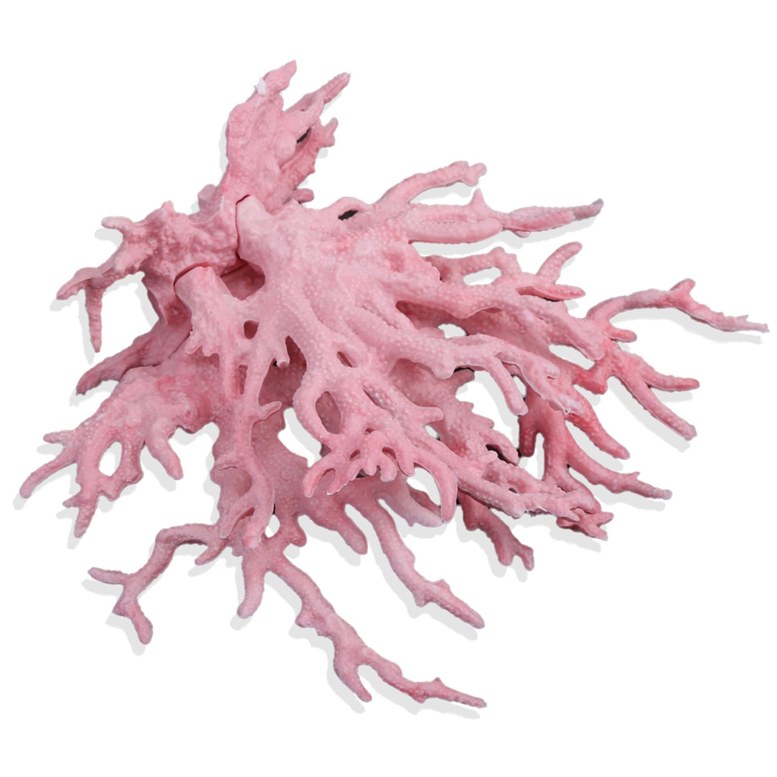 Agatige Artificial Aquarium Coral Ornament, Plastic Fish Tank Plants Decoration Simulated Vivid Corals Reef Decor Faux Coral Reef Decorative for Aquarium Fish Tank Landscape (S)