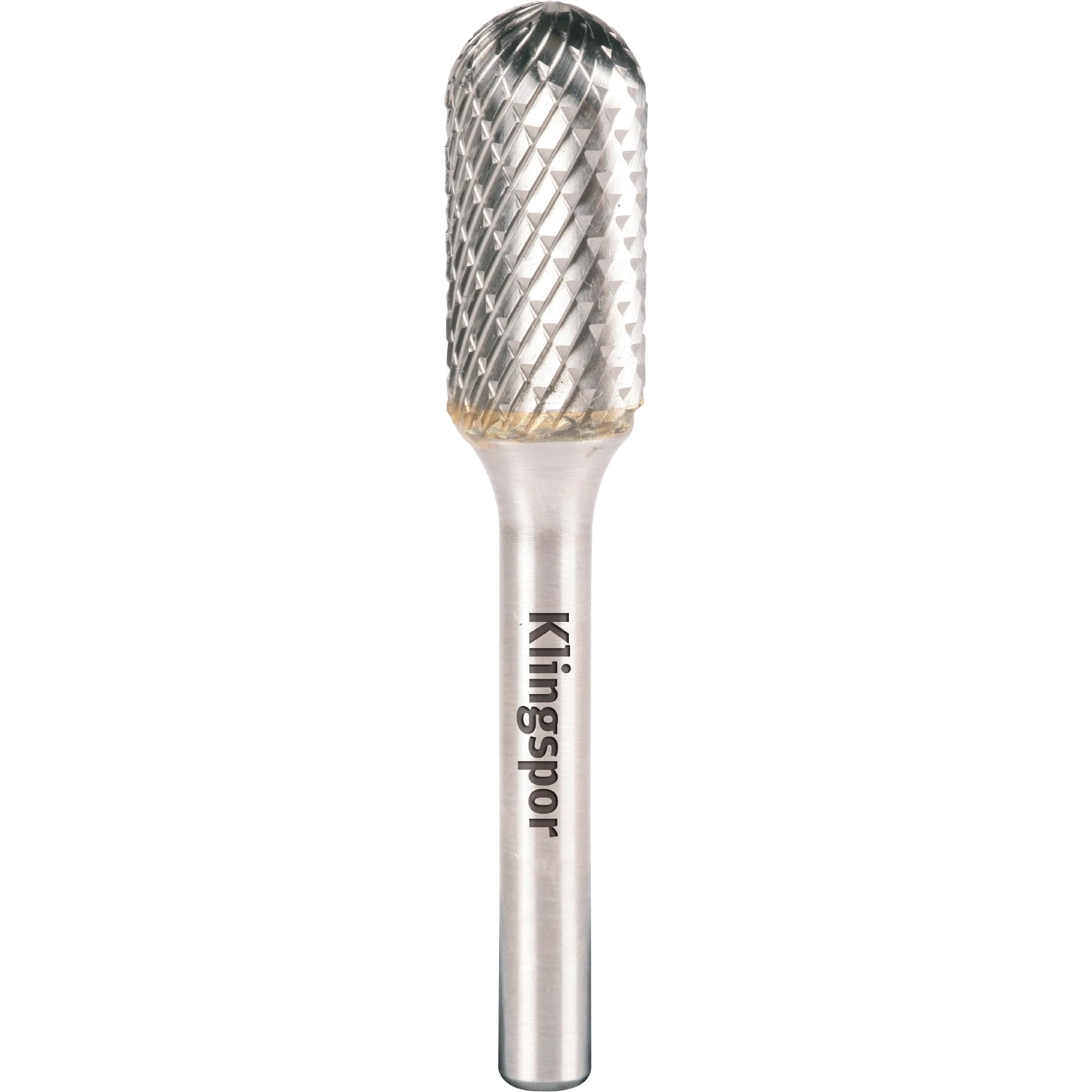 5 x Klingspor HF 100 C Fresa de metal duro, 3 x 14 x 3 mm, dentado simple. : 295649