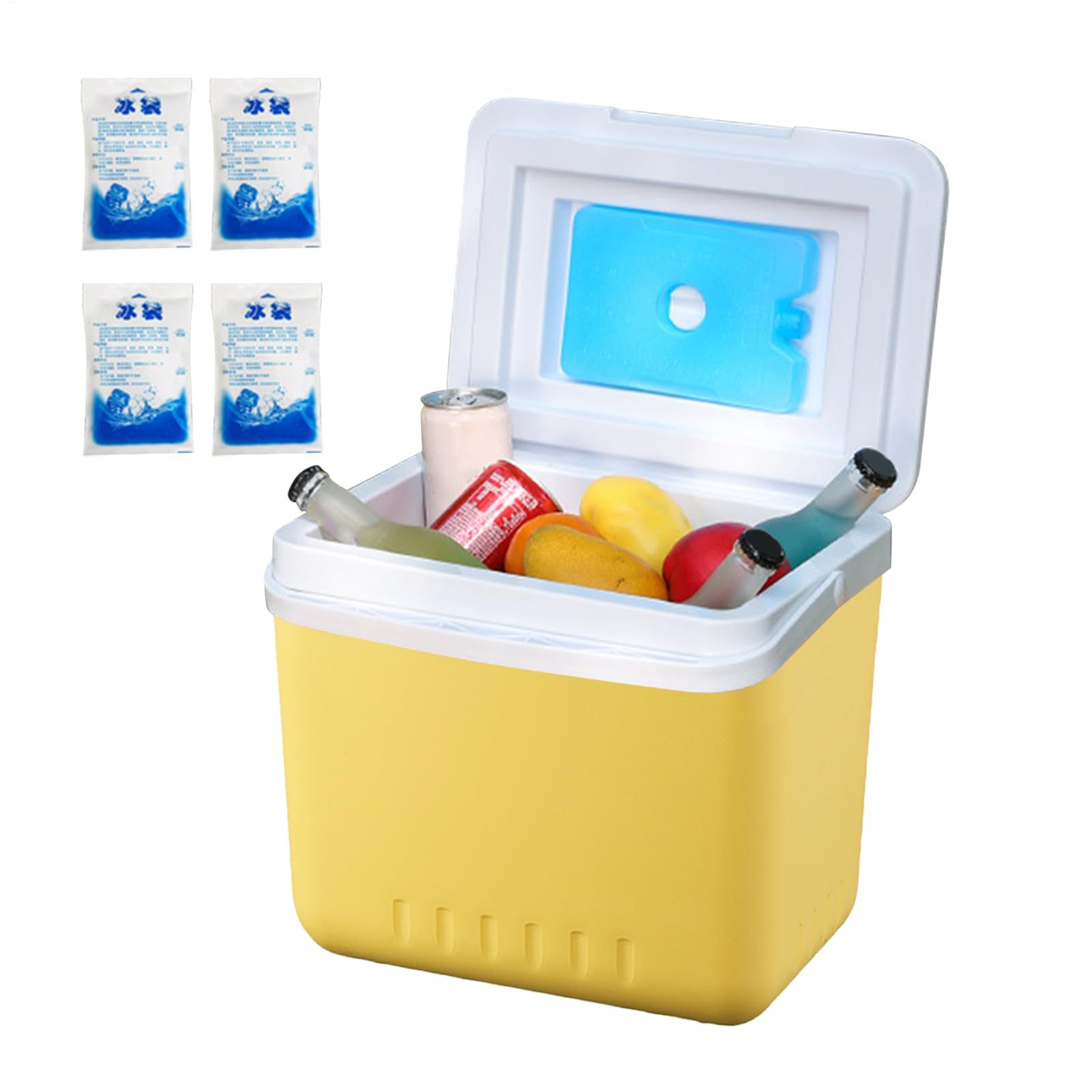 Secchio Refrigerante Frigorifero Congelatore Grande Capacità Isolato | Refrigerante Isolata Per Viaggi Outdoor Campeggio Escursioni Picnic Spiaggia Barbecue Pesca