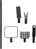 4 in 1 Portable Aquarium Cleaning Tool Kit Fish Tank Cleaning Set with Long Handle Fish Tank Cleaner Net, Shovel, Sponge, Plant Fork - Saltwater & Freshwater Fish Tank