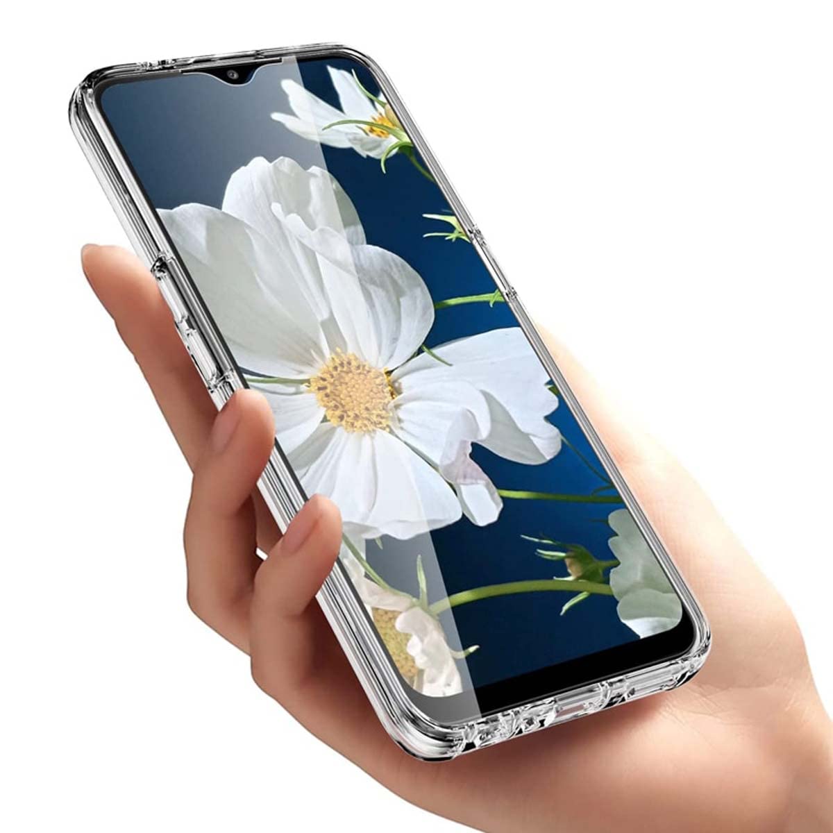 GOKEN Case for Oppo A74 5G / Oppo A54 5G [Built-in Screen Protector