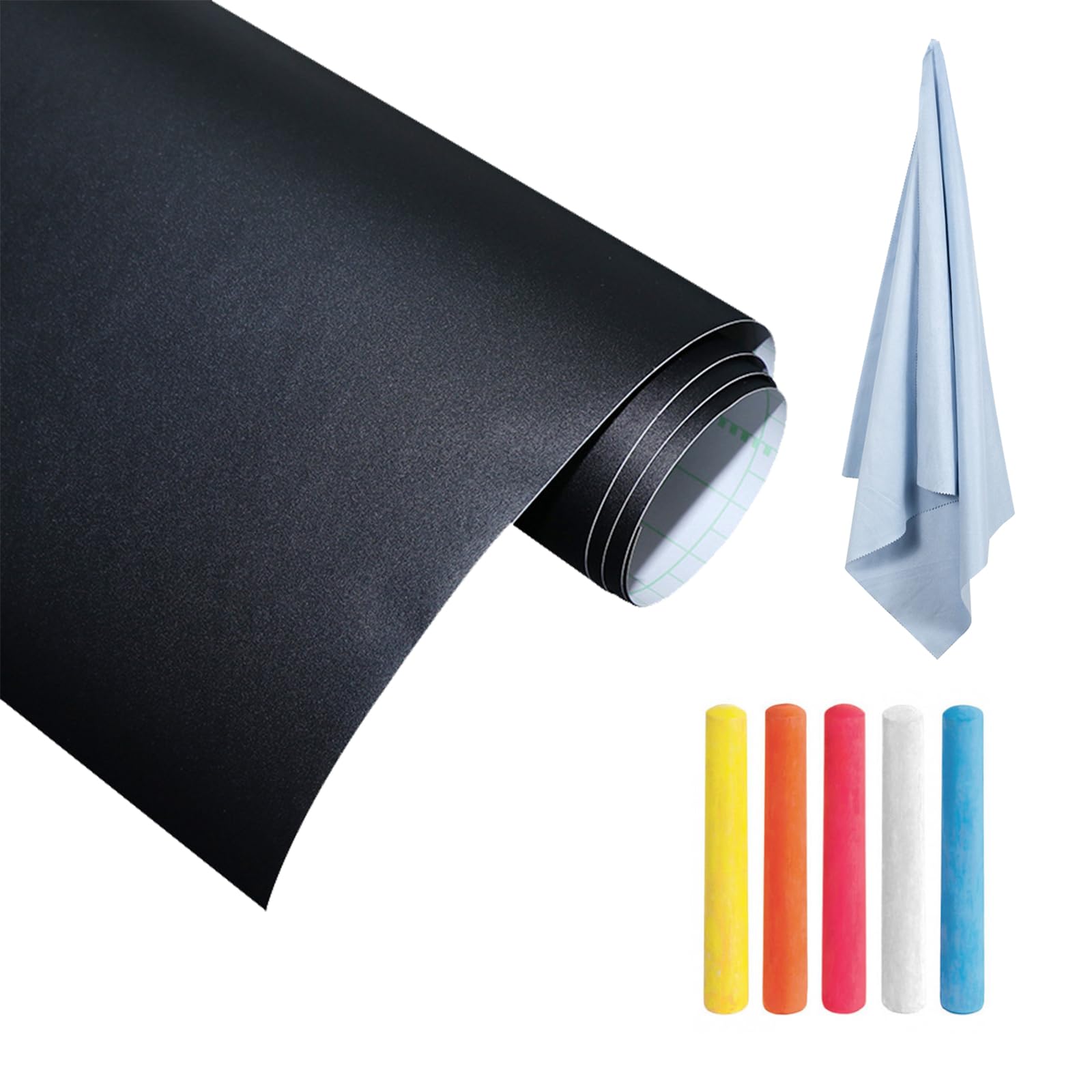 Lavagna Adesiva Da Parete 43x300cm - Pellicola Cancellabile Per Scrivere Con Gesso, Ideale Per Casa O Ufficio - Foto 7