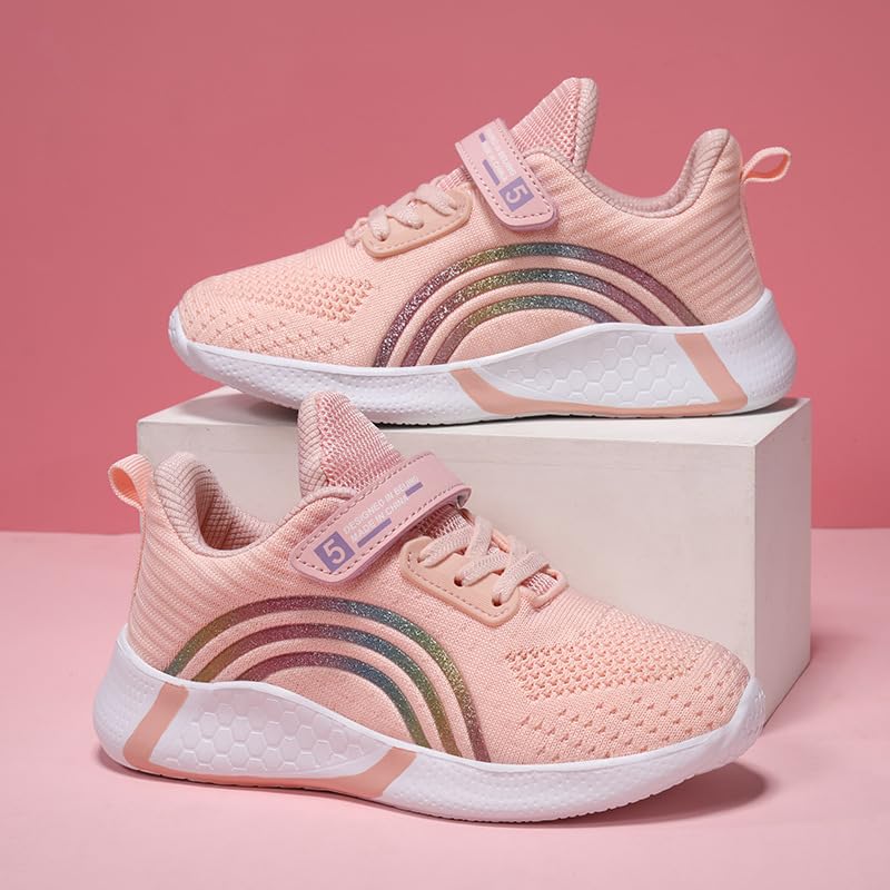 Girls Sneakers Athletic Kids Girl's Walking Shoes Breathable Kids Running Shoes Lightweight2