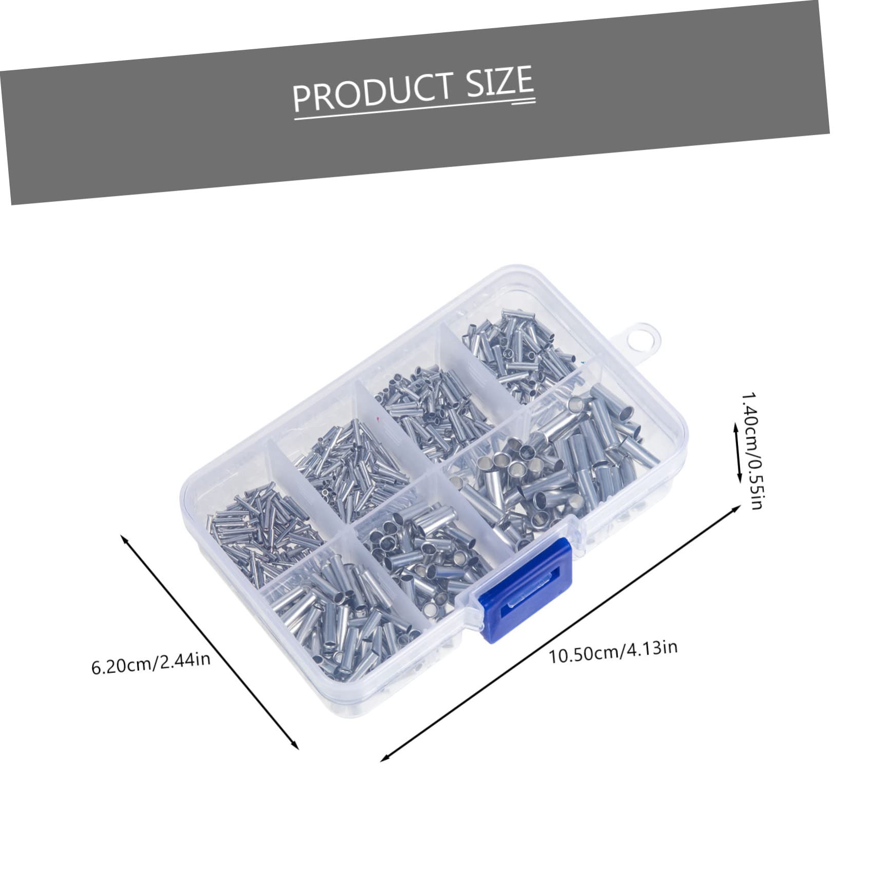 TOPBATHY 5 Set Kit Assortimento Terminali Elettrici Non Isolati Con Connettori Crimpabili Per Giunzioni Elettriche E Progetti E Facilità Uso 600 Pezzi*5