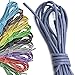 Women's DailyShoes Round Waxed Shoelaces (Ten Pair) (Great for Men's Shoes)