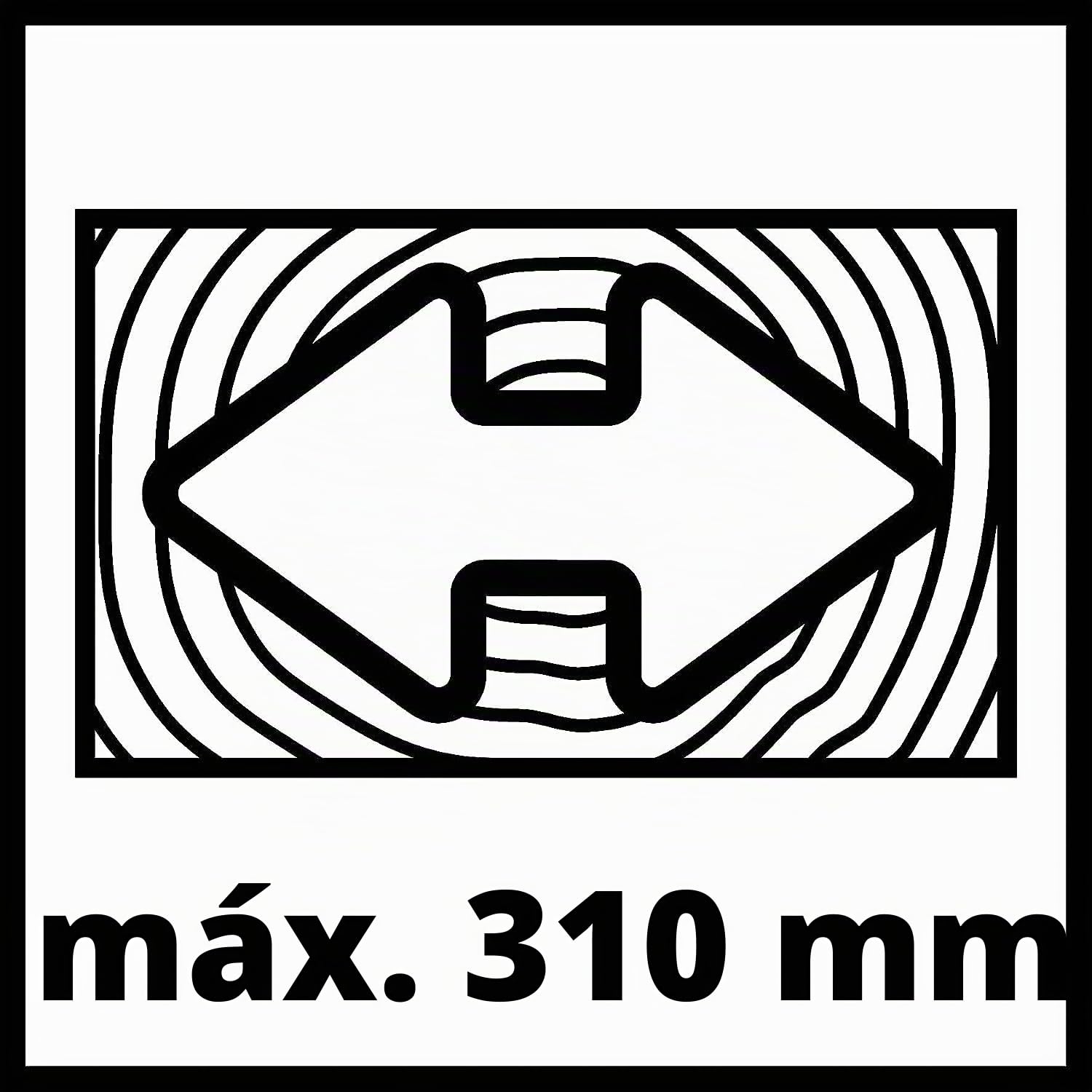 Einhell Sierra de tracción, vaivén e inglete TE-SM 2131 Dual | 1600 W | corte 65 x 310 mm | 1 hoja de sierra de Ø 210 mm | cabezal inclinable bilateral | tracción