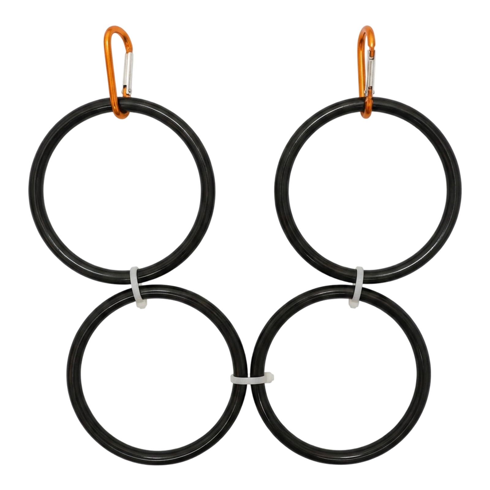 Snake Climbing Rings Plastic Corn Snake Enrichment, Snake Tank Accessories for Ball Pythons and Corn Snakes, Large Snake Hide with Four Rings, Snake Vivarium Accessories for Breeders and Exhibitors