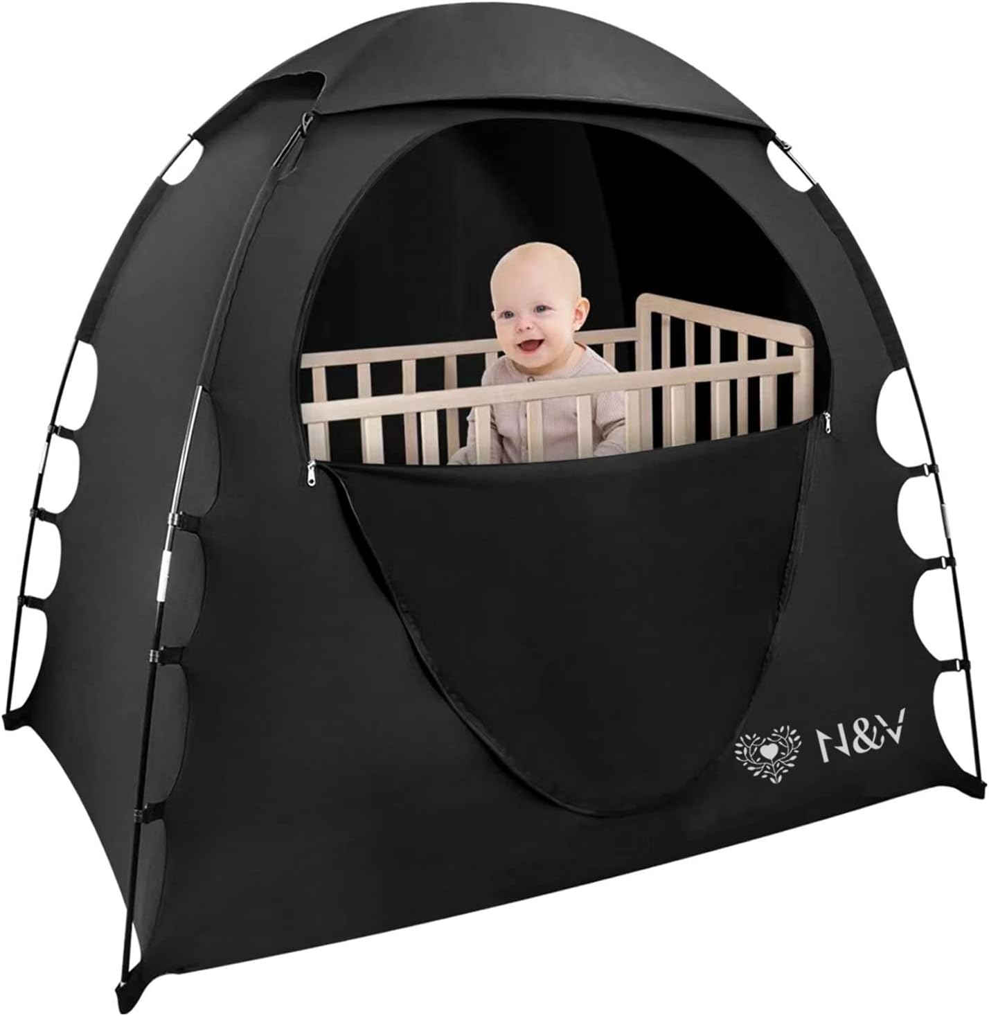 Portable Tent Toddler Travel Block Out 95 Light for Age 4