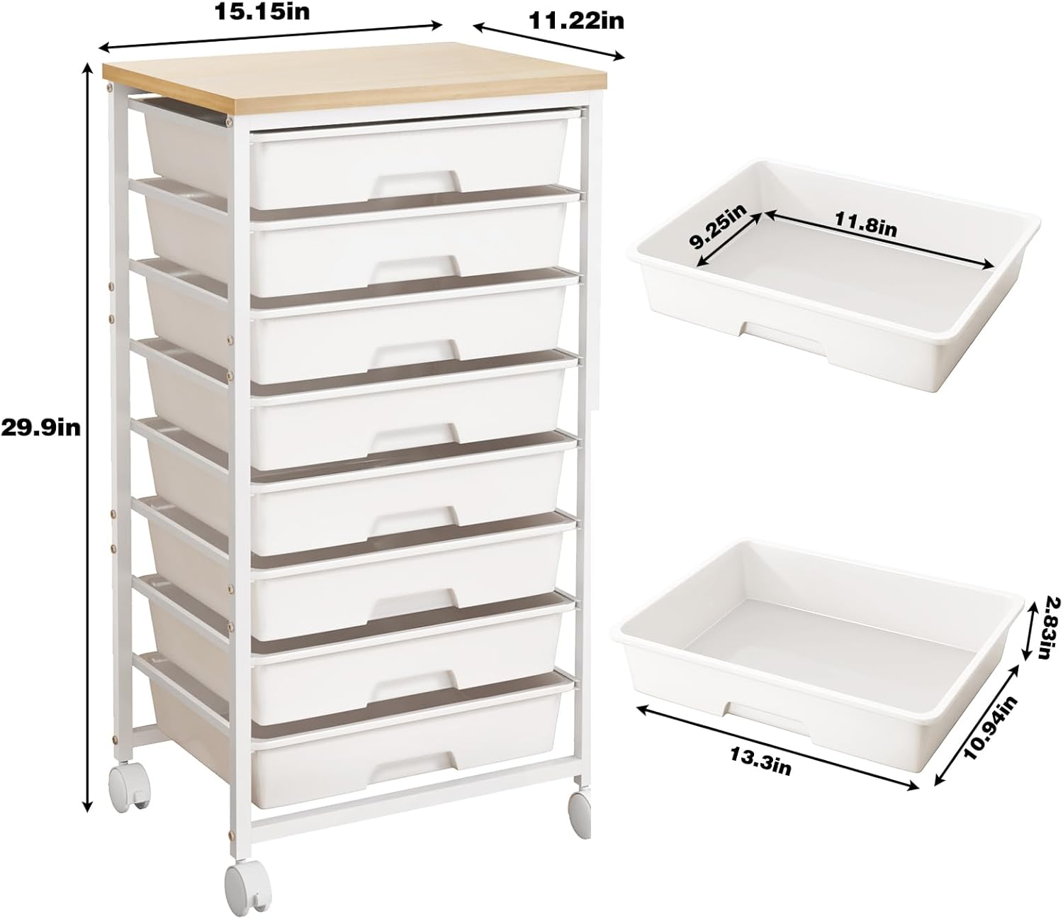 Transform Your Space with LABUK Rolling Storage Cart: The Ultimate Organizer for Every Room!