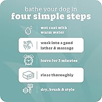 Vista 6 de Espree Bright White Champú y acondicionador blanqueador para perros, fórmula iluminadora para mascotas blancas y con revestimiento ligero