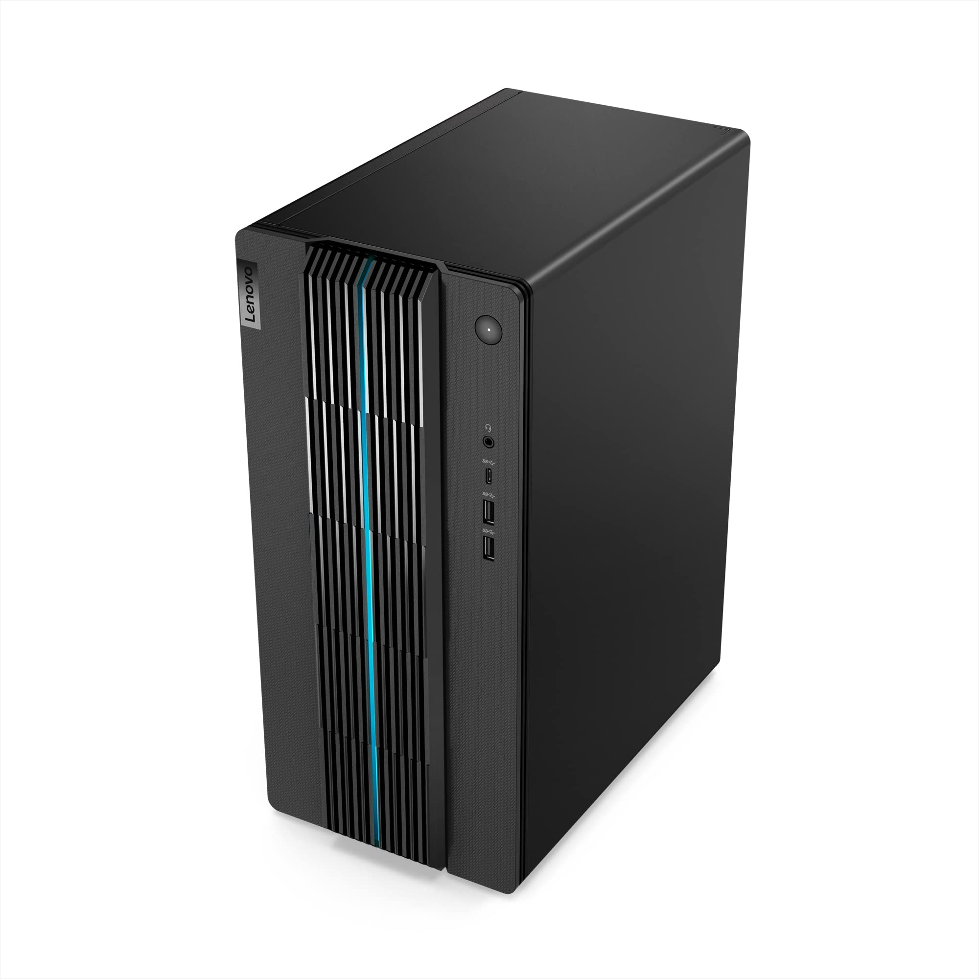 Lenovo IdeaCentre Gaming 5 Desktop - (Processore AMD Ryzen 5 5600G, NVIDIA GeForce RTX 3060 12GB GDDR6, 512GB SSHD, RAM 1x8GB, Tastiera e Mouse USB, Windows 11) - Raven Black