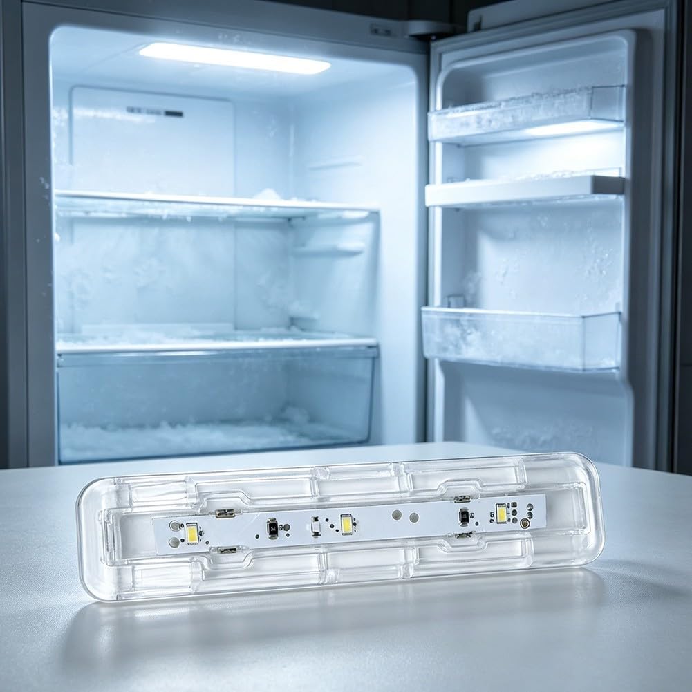 Striscia luminosa a LED per frigorifero, compatibile con W10876365