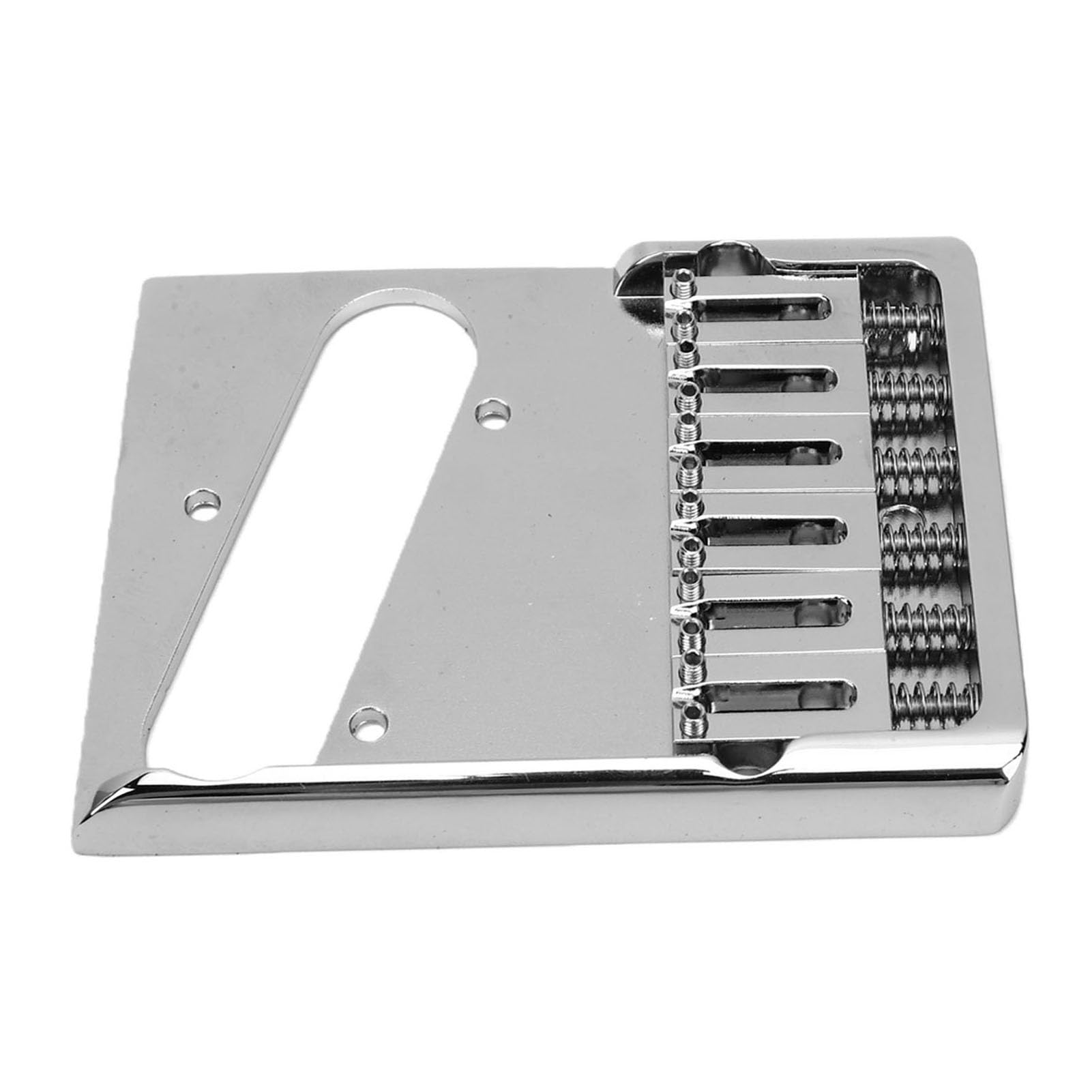 Generic Ponte per Chitarra Regolabile a 6 Corde per Chitarra Elettrica TL Sostituzione Durevole Cromata Lucida
