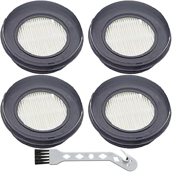 HEPA Filter Replacement Set Compatible with For SunSare X7A-US and For Fieety Cordless Vacuum Cleaners, Washable Filters Capture 4 PACK