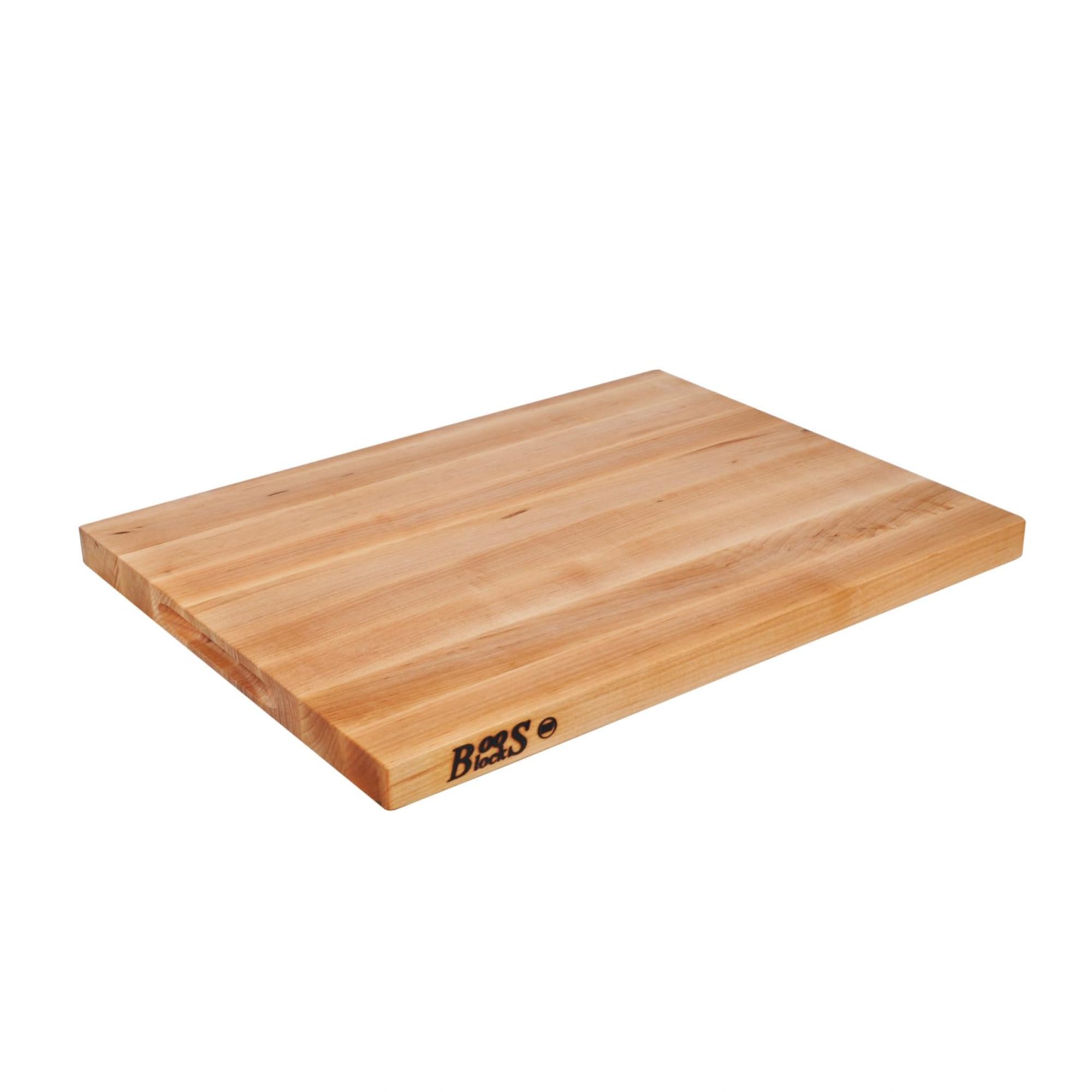 Boos Block Tagliere In Legno Di Acero Duro Nordamericano - 51 x 38 x 3 cm | Tagliere Noce - Tagliere Da Cucina Professionale - Tagliere Antibatterico