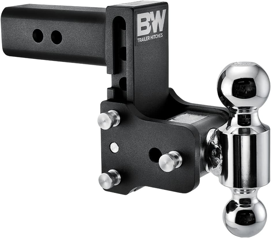 B&W Tow & Stow 5in Drop 4.5in Rise 2x2 5/16in Dual Ball Size Hitch