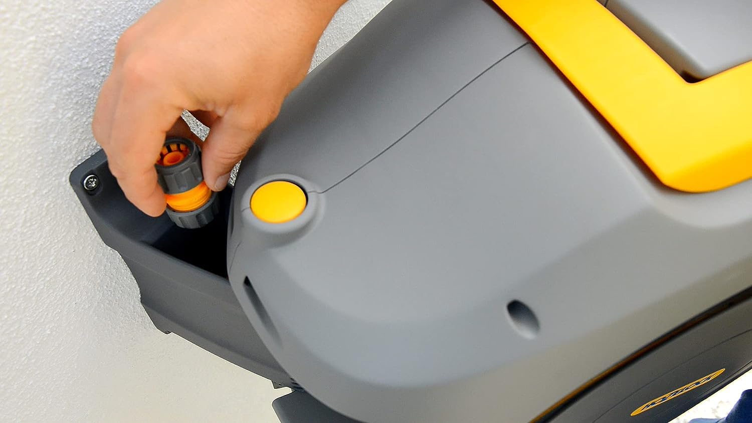 HOZELOCK - Wyłącznie w Amazon: 40 m automatyczny kołowrotek z darmowym 7,5 m Superhoze: łatwy w instalacji, blokada przed dziećmi, automatyczne przewijanie, gotowy do użycia, wąż rozszerzający w