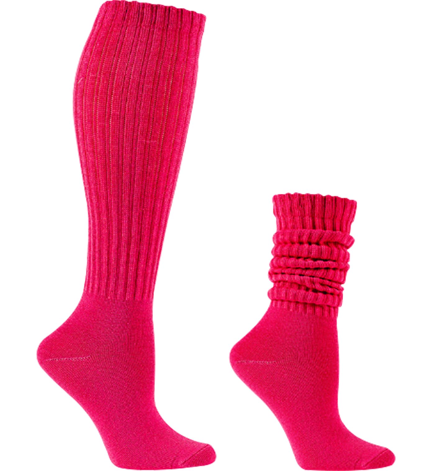 Galsang Women's Slouch Socks, Long Scrunch Knit Casual Socks for Girls, B206