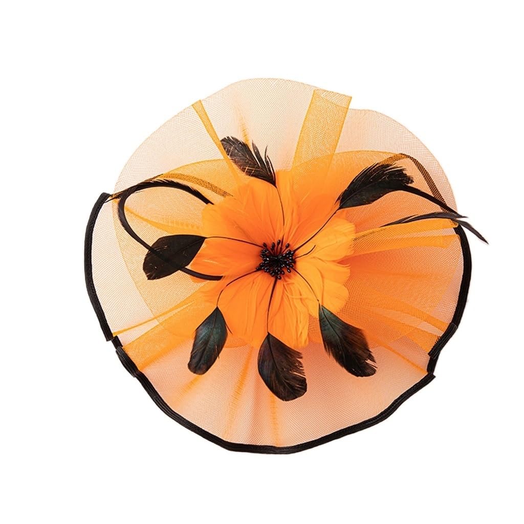 Coiffure de fête sans stress avec ce bandeau plume mariée anti-glisse