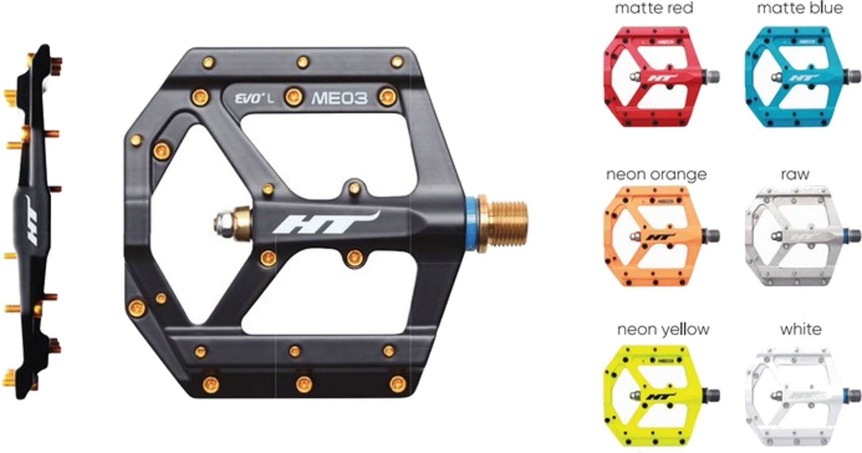 HT Components Pedale ME03 Schwarz