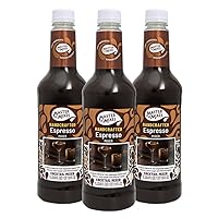 Vista 8 de Master of Mixes Mezcla de bebida espresso, lista para usar, botella de 1 litro (33.8 onzas líquidas), paquete de 6